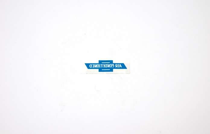 Decal,Wndo,Air Cond,64-65