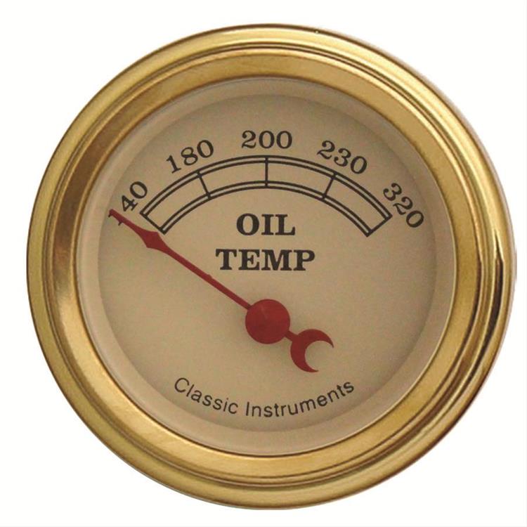 Oil temperature, 54mm, 140-320 °F, electric