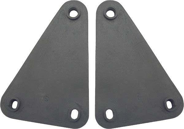 Hood Hinge Pads, Rubber