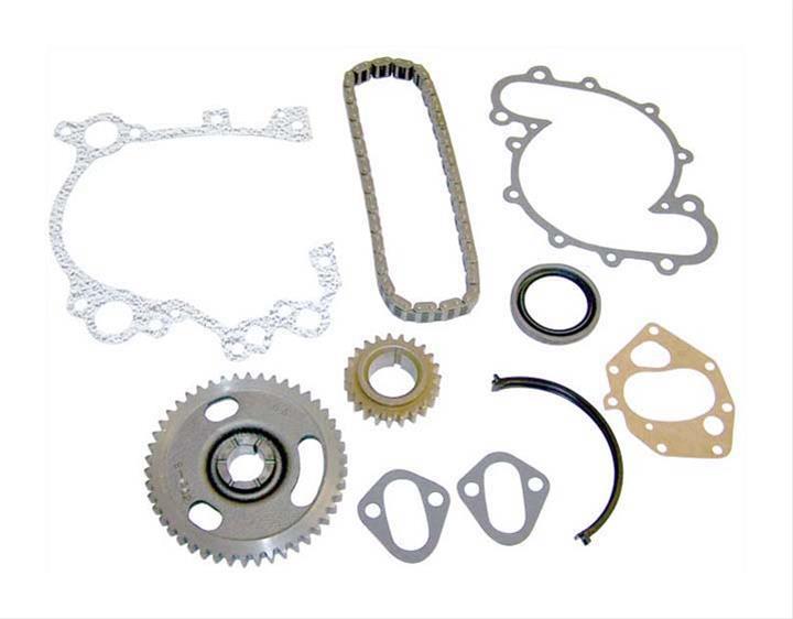 Timing Chain and Gears, Single Roller, Steel Sprockets Dalhems