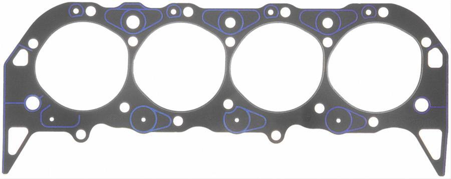 head gasket, 111.00 mm (4.370") bore, 0.99 mm thick