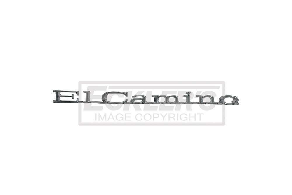 emblem framskärm, "El Camino"