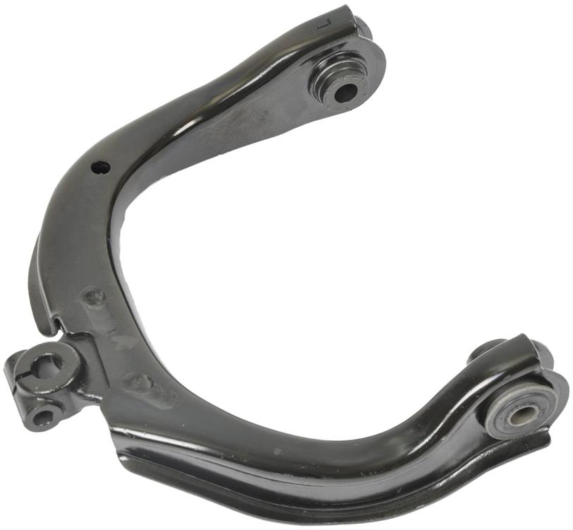 Control Arm, Front Upper, Driver Side, Steel, Black