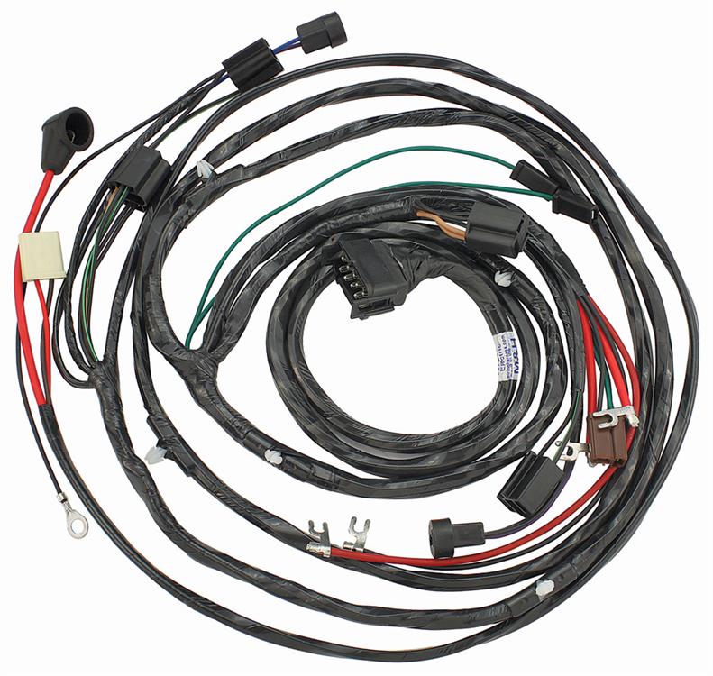 Wiring Harness, Forward Lamp, 1964 Chev/El Cam, Gauges/Pass.Int.Reg.Alt.