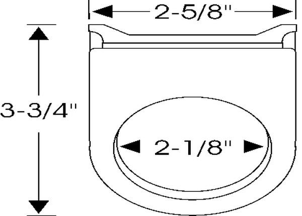 Grommet, steering column at da