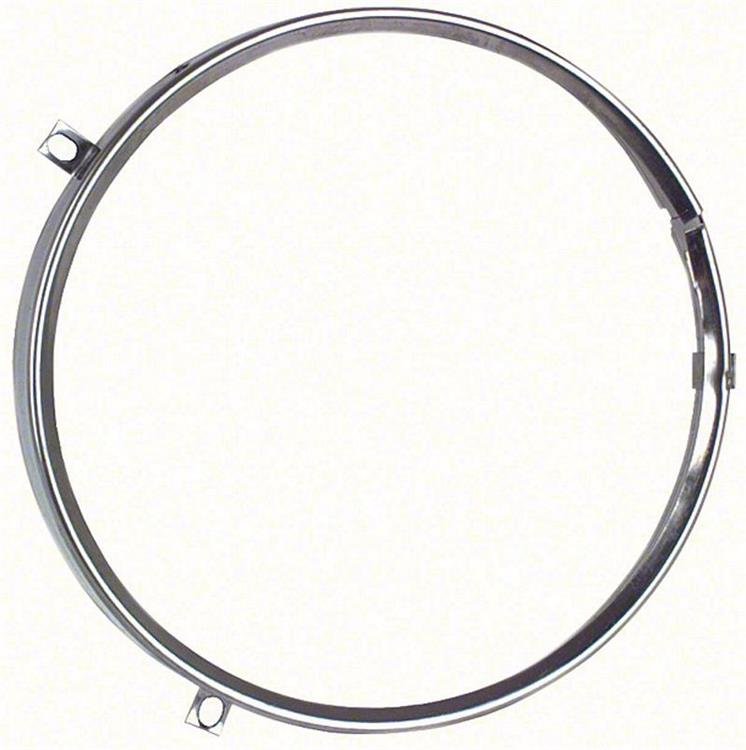 Headlamp Retaining Ring, Polished, Chevy, GMC, Each