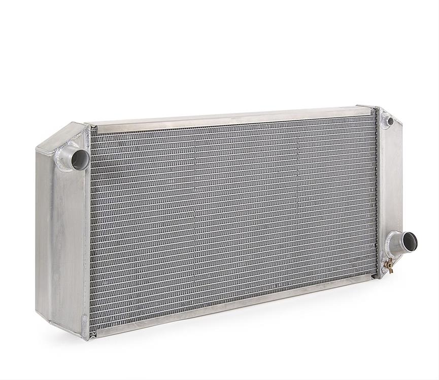 Natural Finish Radiator for Willys w/Std Trans