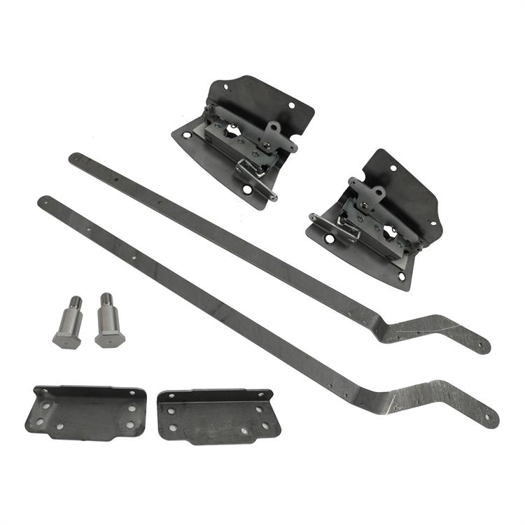 Door Latch Assembly, Altman Easy Latch Kits, Claw-Style, Steel