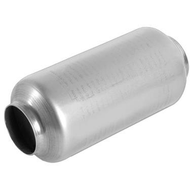 Catalytic Converter 2,5" round Stainless Steel, Ceramic honeycomb