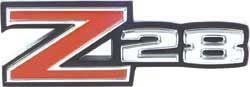 emblem spoiler bakre "Z28"