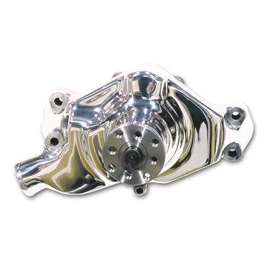 Water Pump Standard-volume, Aluminum, Chrome