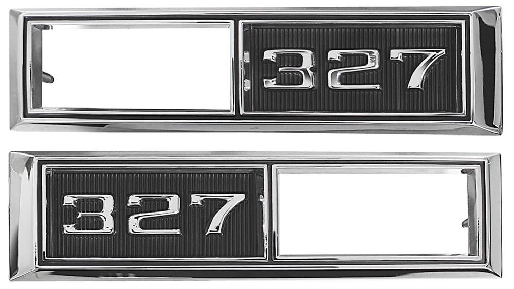 Bezel, Marker, 1968 Chevelle/El Camino, Front, 327