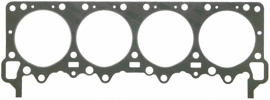 head gasket, 110.24 mm (4.340") bore, 0.99 mm thick