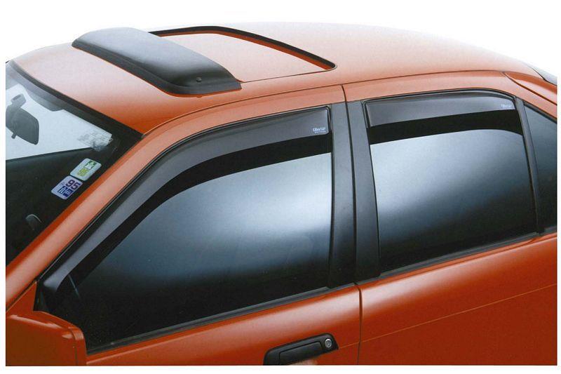 Zijwindschermen Mazda BT50 Pickup 4 deurs 2006-
