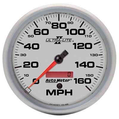 Speedometer 127mm 0-160mph Ultra-lite 2 Electronic