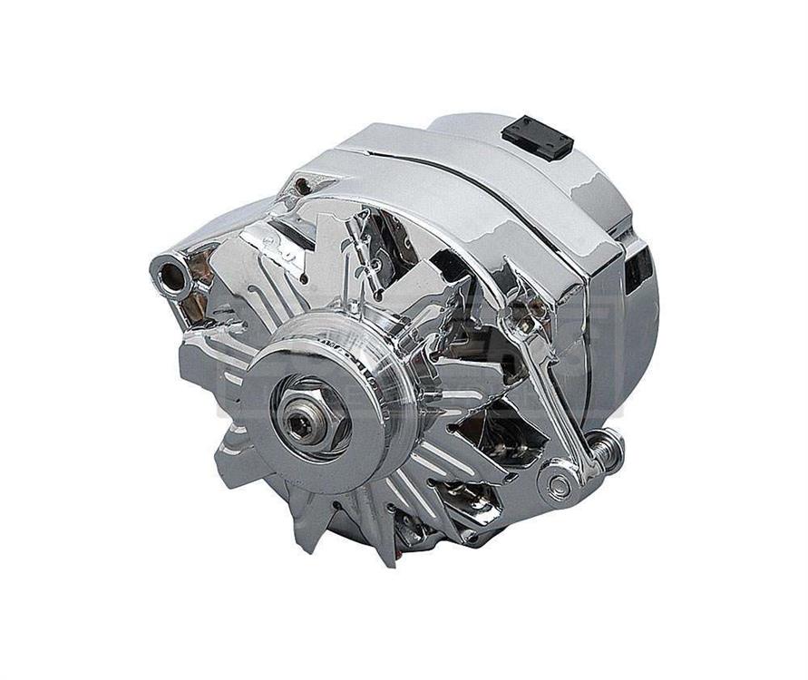 Alternator,100Amp,Chrome,85-86