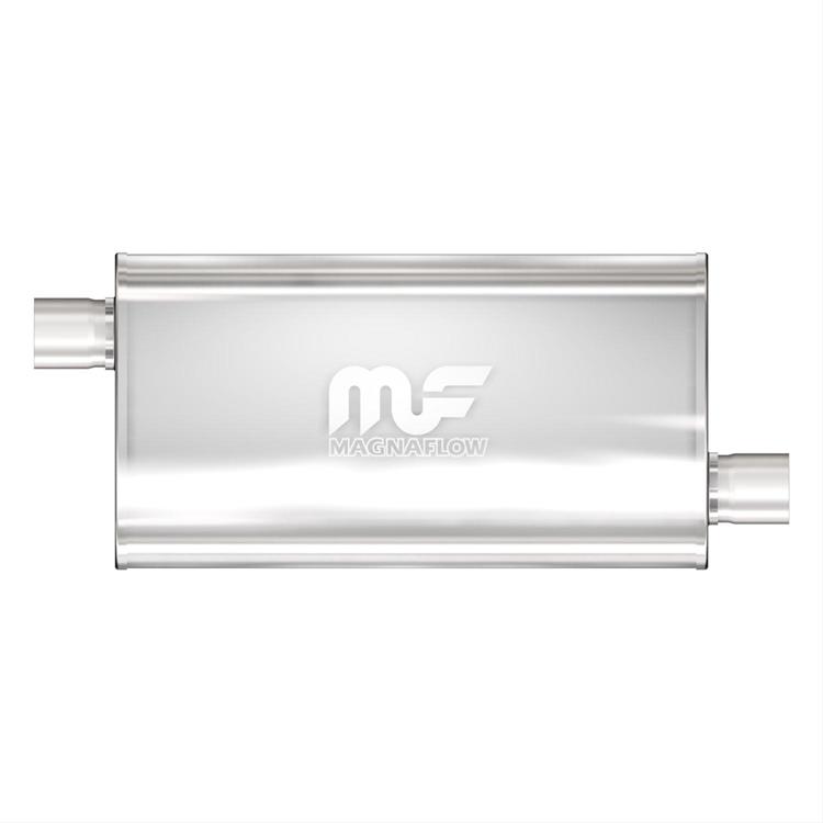 Muffler Stainless 22" Kropp, 3" O / O