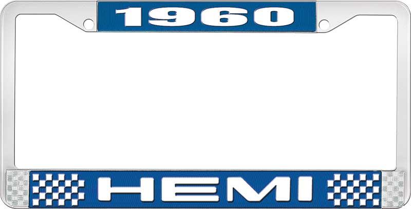 nummerplåtshållare, 1960 HEMI - blå