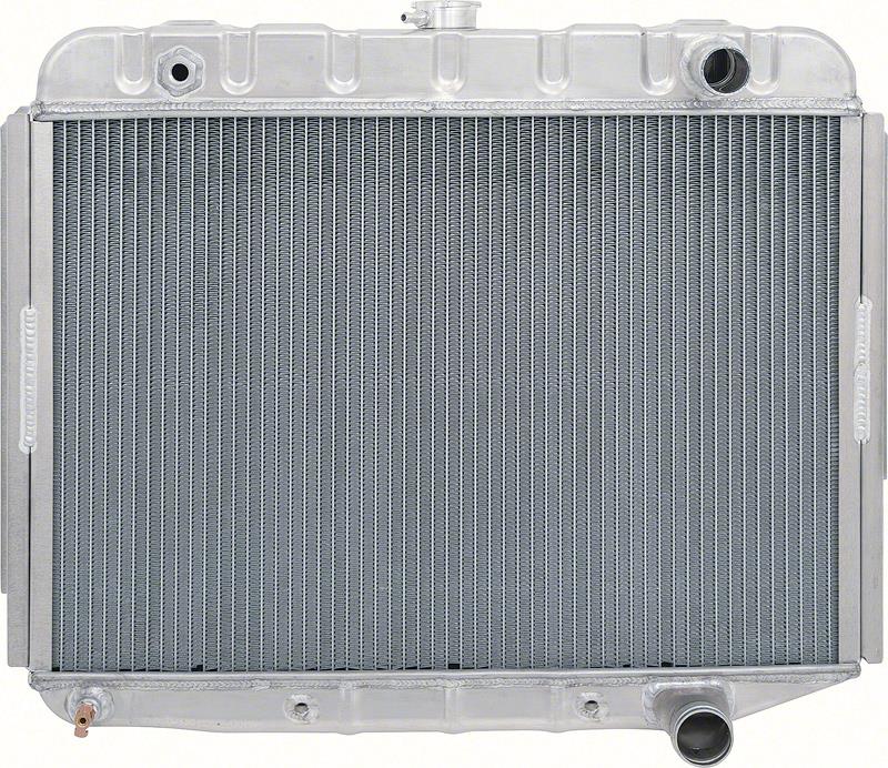 1973 Mopar B / E-Body Small Block With Auto Trans 26" Wide 2 Row Aluminum Desert Cooler Radiator