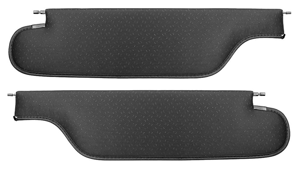 Sun Visors Coupe Perforated, Black