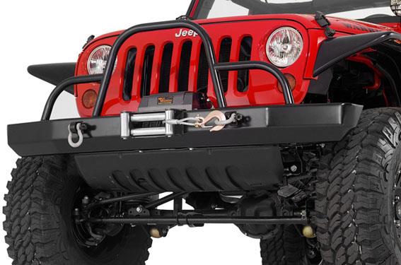 Bumper Front Rock Crawler Black without D-rings