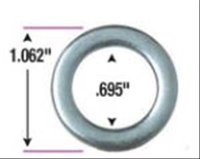 bricka hjulmutter, 26,9mm, 17,65mm