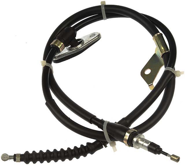 parking brake cable, 140,18 cm, rear left