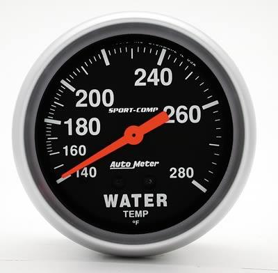 Water temperature, 67mm, 140-280 °F, mechanical