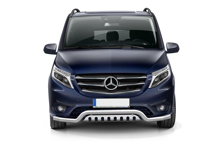 LOWBAR EU frontbåge med hasplåt - Mercedes Vito 2021-