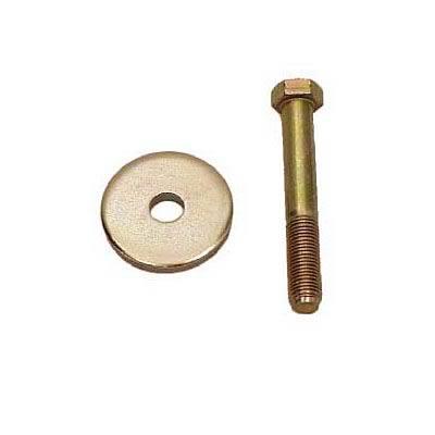 Harmonic Balancer Bolt, Steel, Gold Iridite, Hex Head, Universal, 7/16 in.-20 RH in., 2.75 in., Length, Each