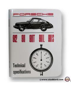 Pocket "Technical Specifications" Booklet