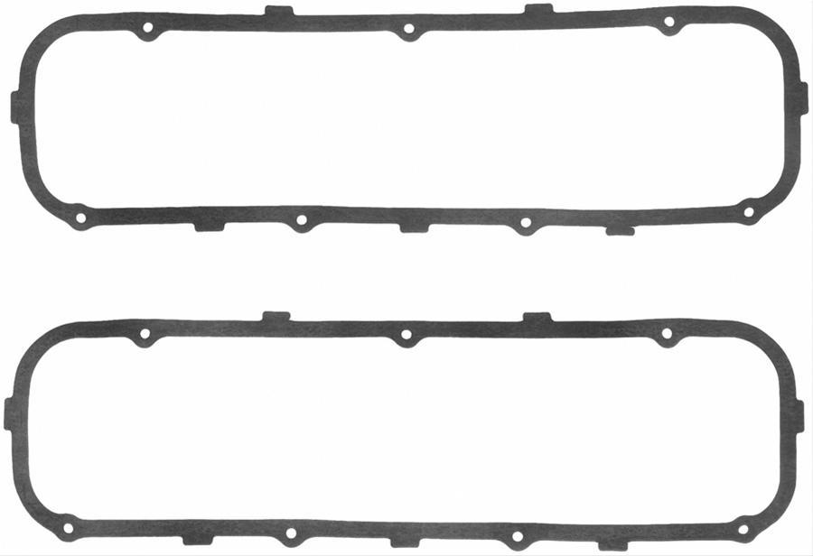 Valve Cover Gaskets, Rubber, Ford, Lincoln, Mercury, Big Block, Pair