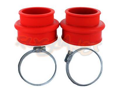 Inlet Muff Kit Red Urethane / Pair