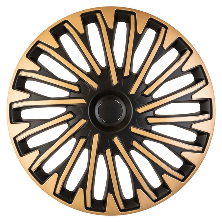 Set wheel covers Soho 16-inch black/gold