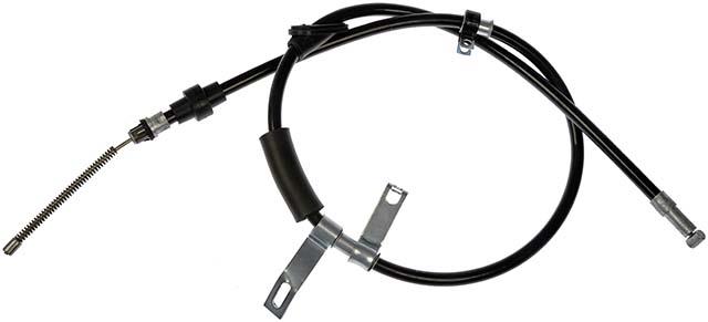 parking brake cable, 151,10 cm, rear left