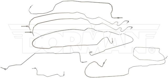 Brake Lines, Stainless Steel, Chevy, GMC, Front/Rear