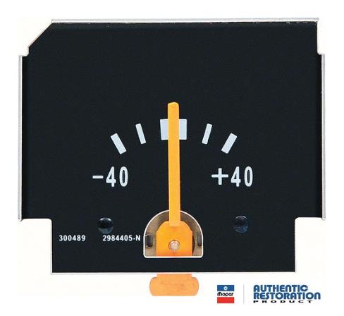 Standard Ammeter Gauge