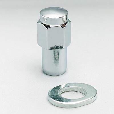 lug nut, 1/2-20", No end, 45,0 mm long, Shank