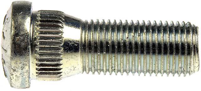 1/2-20 Serrated Wheel Stud - .621 In. Knurl, 1-1/2 In. Length