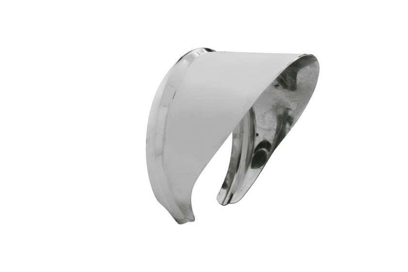 Mirror Visor,Stainless,49-54