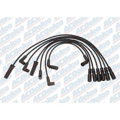 spark plug wire set, 7mm, black