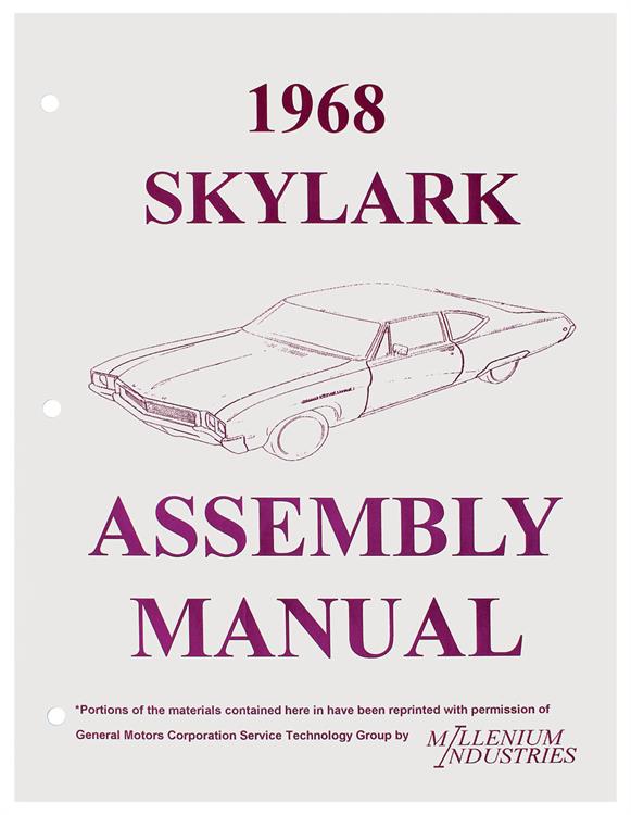 Assembly Manual, 1968 Buick