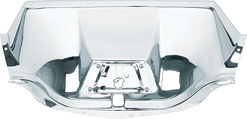 Hood Latch Panel - Chrome