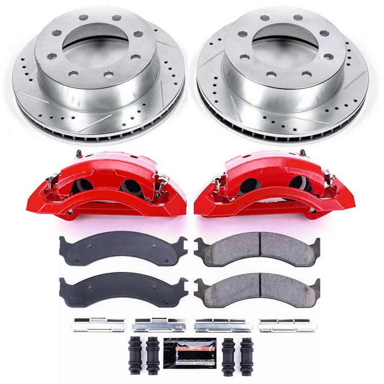 Disc Brake Kit, Z23 Evolution Sport Brake Upgrade, Front, Cross-Drilled/Slotted Surface,