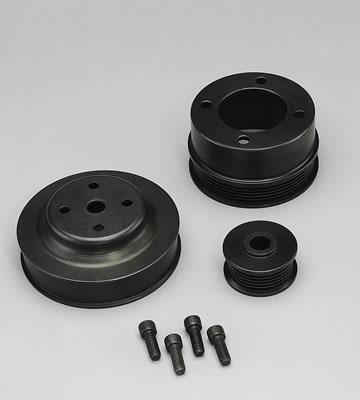 Pulley Kit, Steel, Serpentine