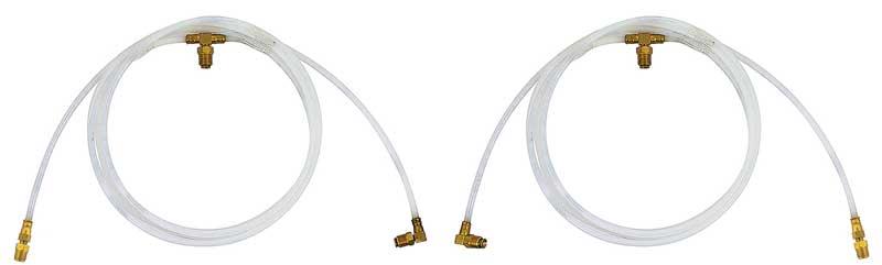 Convertible Top Hydraulic Hose Set White Plastic