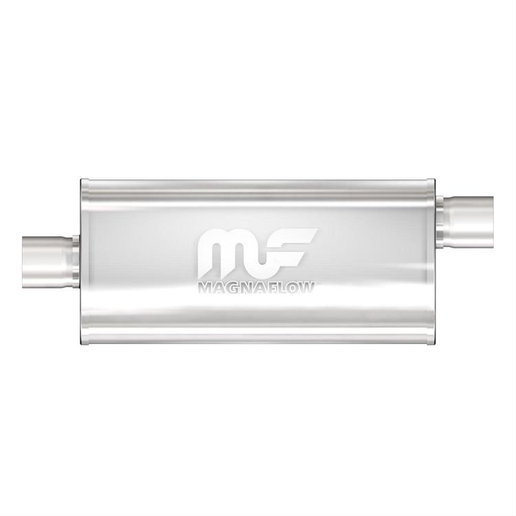 Muffler Stainless 14" Kropp, 3" C / O