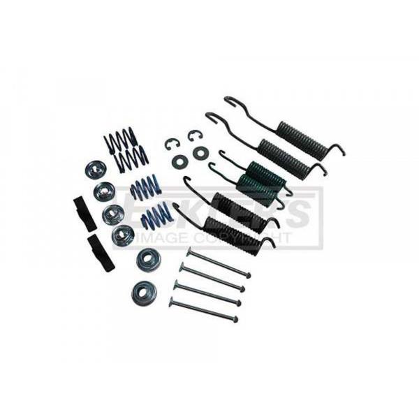 Drum Brake Shoe Spring Kit, Rear,