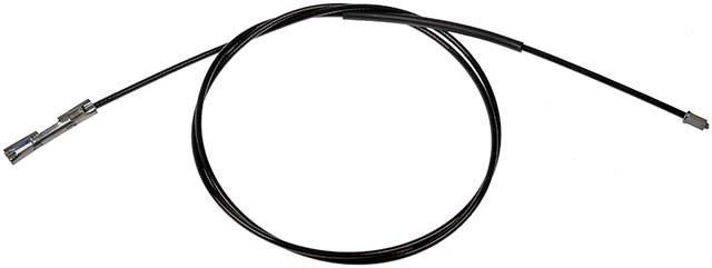 parking brake cable, 154,00 cm, intermediate