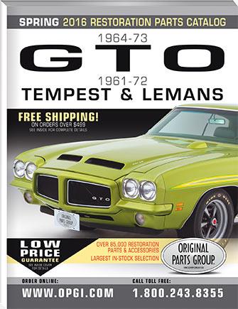 Catalog GTO 1964-1973, Tempest, Lemans 1961-1972